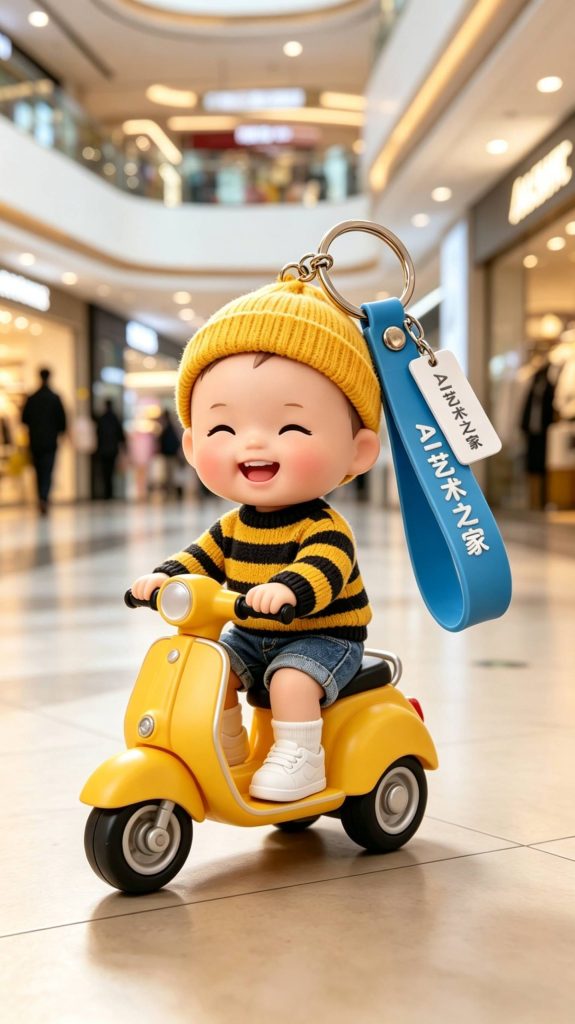 大头卡通钥匙扣_异想天开玩具设计 9:16比例