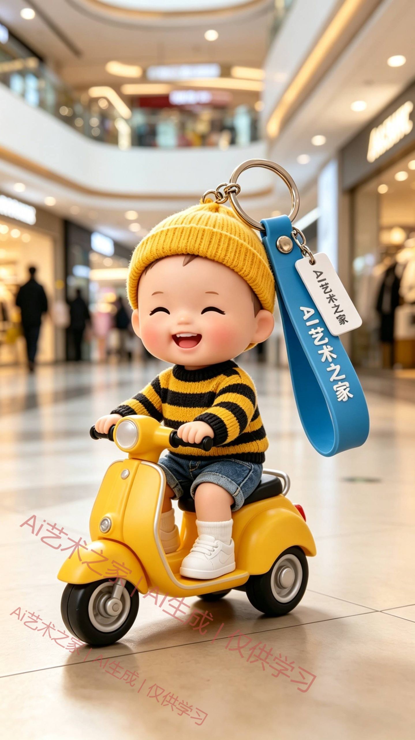 大头卡通钥匙扣_异想天开玩具设计 9:16比例