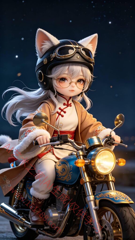国风Q版犬傲天猫耳少女