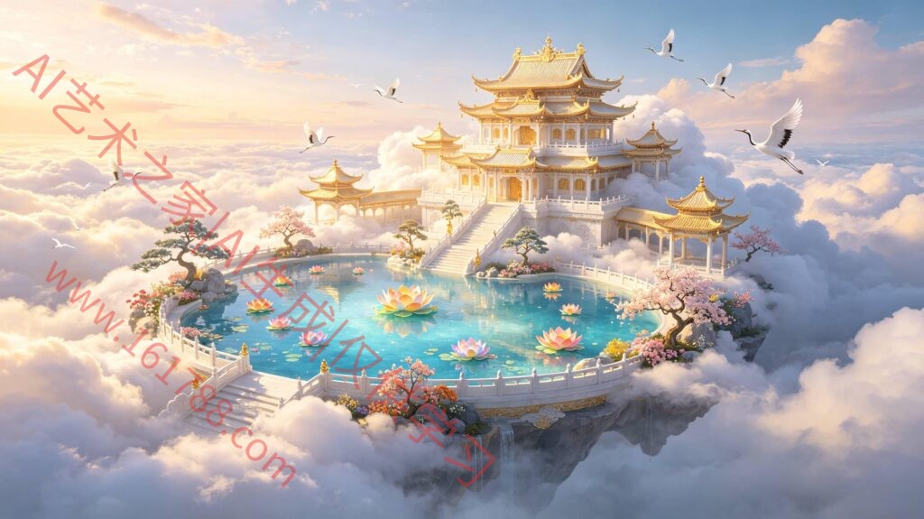 九天瑶池 天界仙宫圣境场景