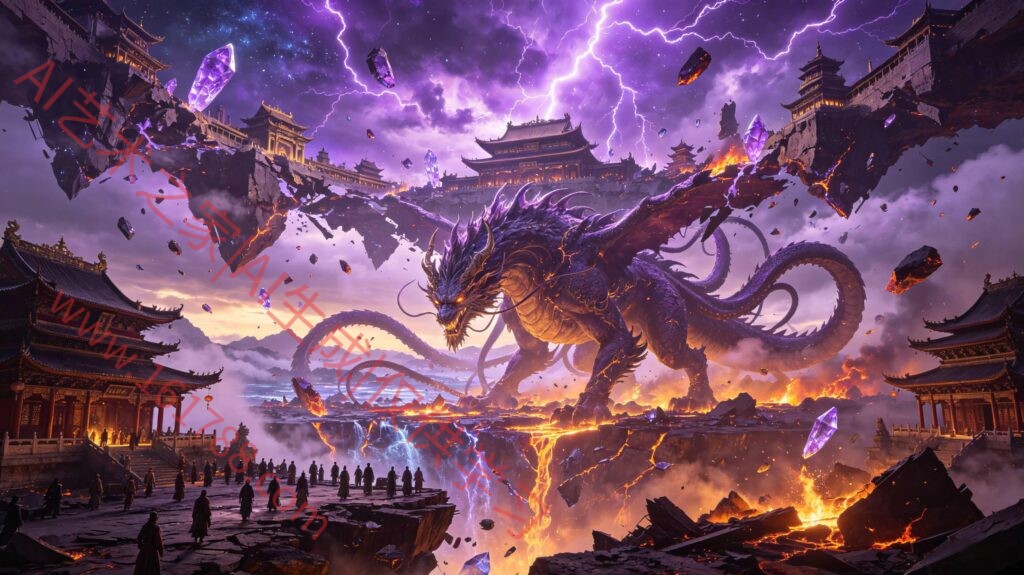 双层碎裂天界｜巨兽支撑时空裂痕