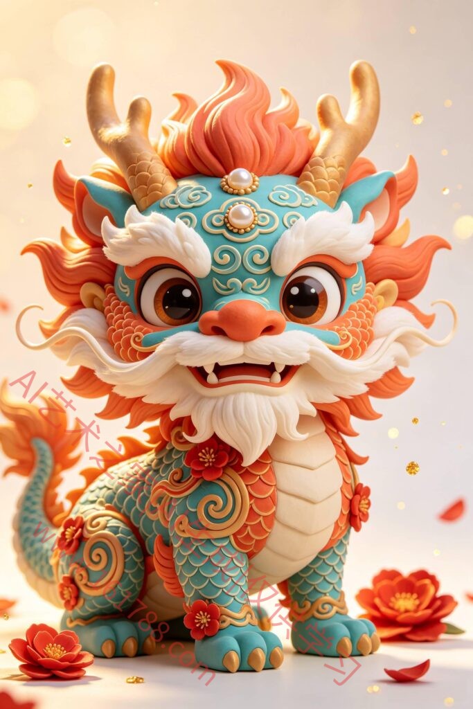 国风Q版瑞兽