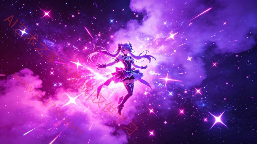 赛博霓虹魔法少女